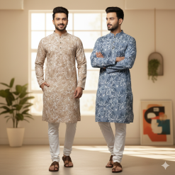 Alternative view of Panjabi Combo 2 pis(code-105)