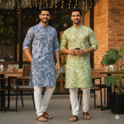 Alternative view of Panjabi Combo 2 pis(code 104)